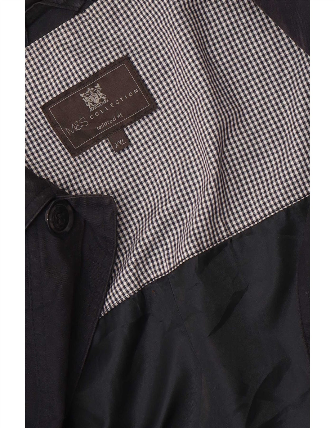 Ανδρικό πανωφόρι Marks & Spencer UK 44 2XL Navy Blue
