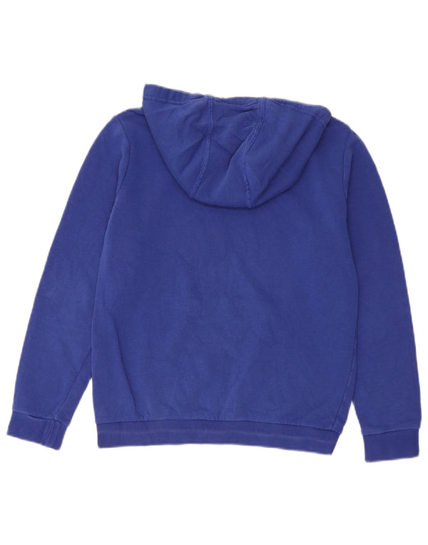Adidas Boys Graphic Hoodie Jumper 11-12 ετών Μπλε βαμβακερό