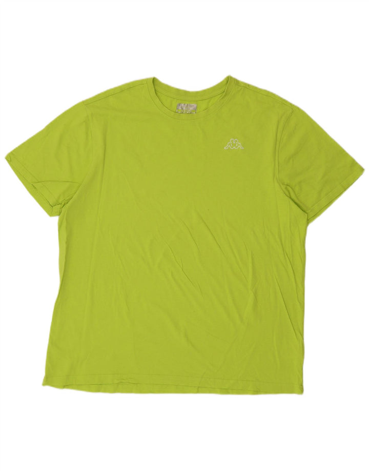 Ανδρικό T-Shirt Kappa Top 2XL πράσινο βαμβακερό