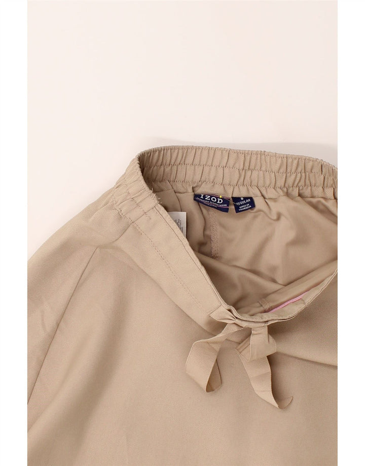 IZOD Girls A-Line Skirt 7-8 Years W24  Beige Polyester Vintage Izod and Second-Hand Izod from Messina Hembry 