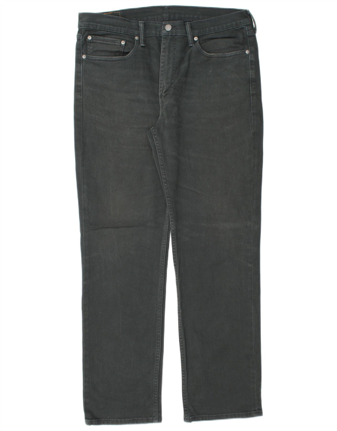 LEVI'S Ανδρικό τζιν 514 ίσιο W36 L32 Μαύρο βαμβακερό