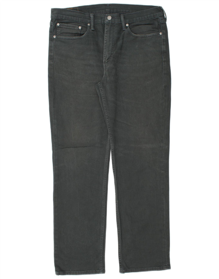 LEVI'S Ανδρικό τζιν 514 ίσιο W36 L32 Μαύρο βαμβακερό