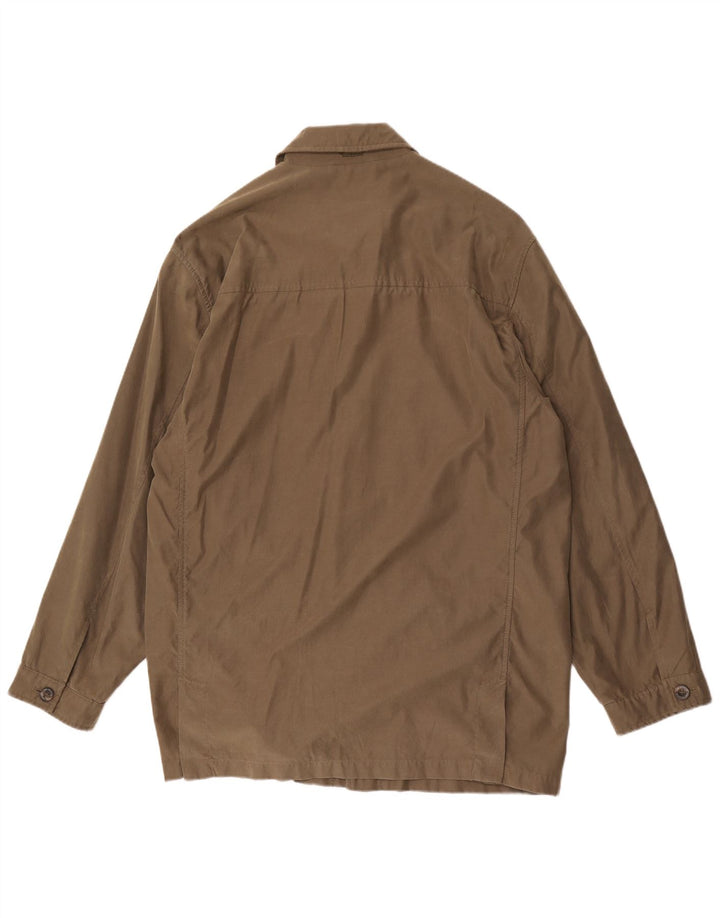 Camel Active Mens Utility Jacket UK 40 Large Khaki Cotton