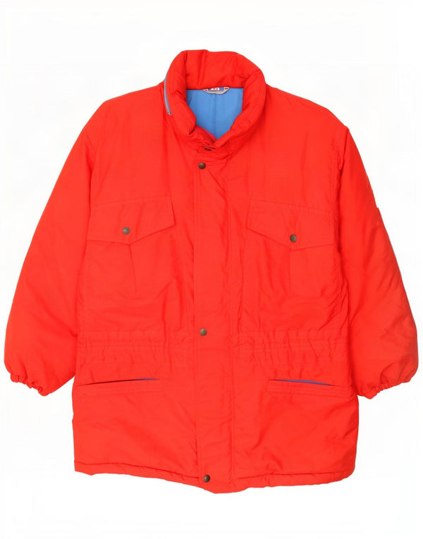 Brunik Ανδρικό μπουφάν σκι με κουκούλα IT 46 Small Red Polyester