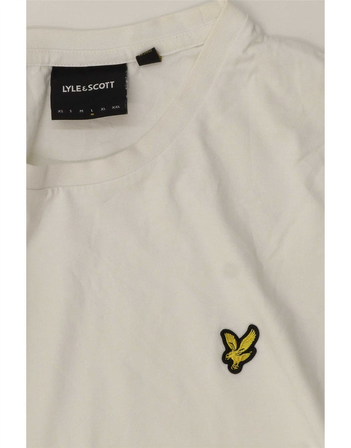Ανδρικό T-Shirt Lyle & Scott Top Large White
