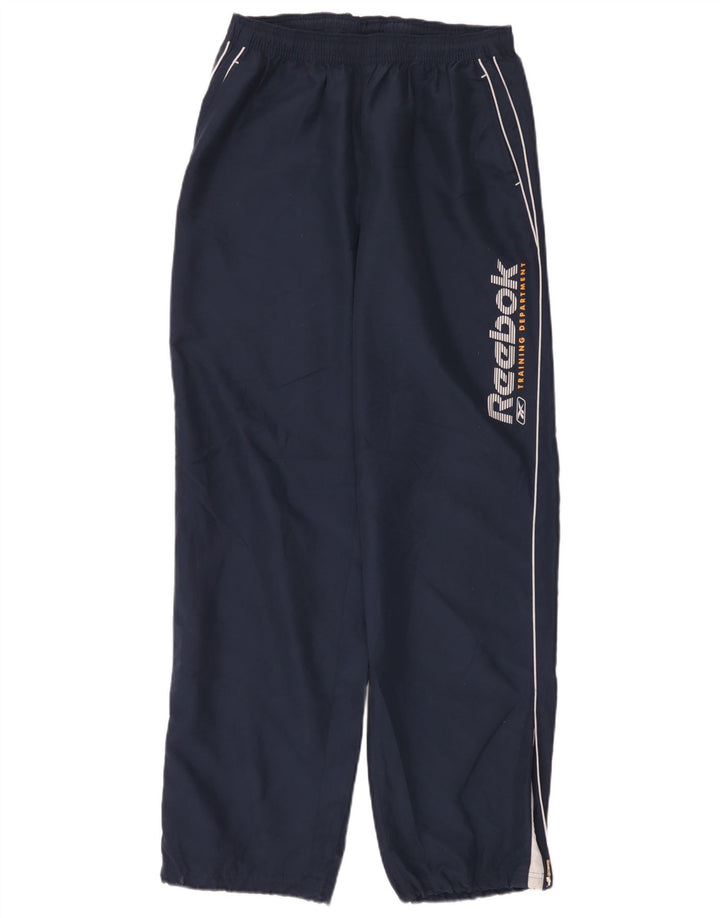 Ανδρική αθλητική φόρμα Reebok Graphic Παντελόνι Μεγάλο Navy Blue Polyester