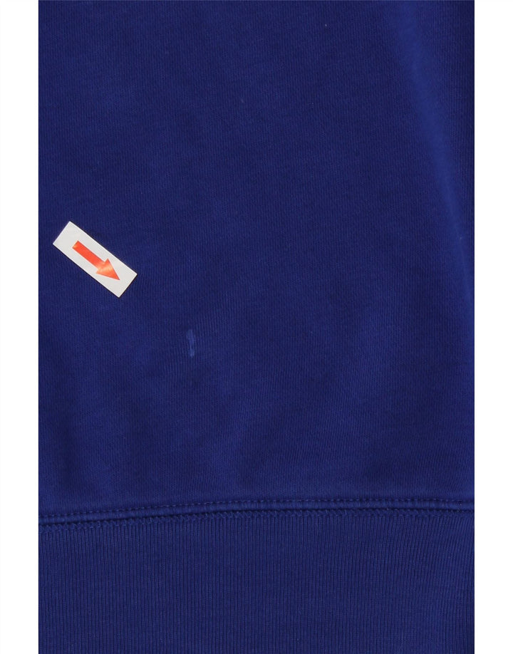 Γυναικείο γραφικό φούτερ Gap Jumper UK 10 Small Blue Cotton