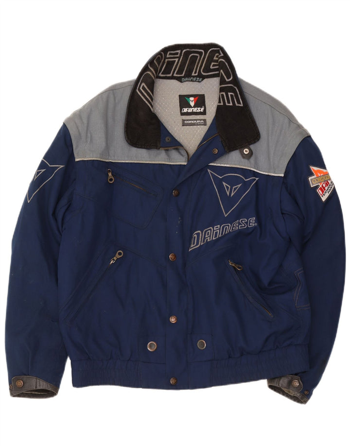 Ανδρικό μπουφάν Dainese Graphic Racer Size 54 Large Navy Blue Colourblock