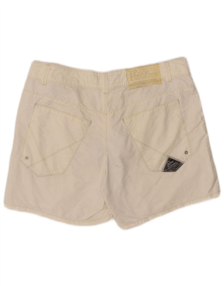 Roy Rogers γυναικείο σορτς casual IT 48 XL W34 Off White Polyamide