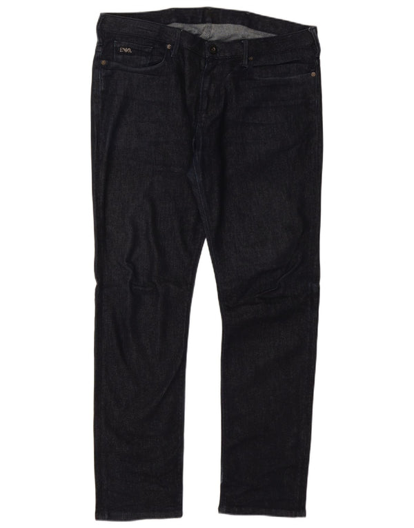 EMPORIO ARMANI Ανδρικό Slim Jeans W36 L32 Navy Blue Cotton