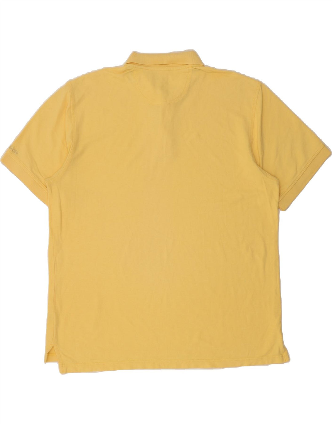 IZOD Mens Polo Shirt XL Yellow Cotton Vintage Izod and Second-Hand Izod from Messina Hembry 