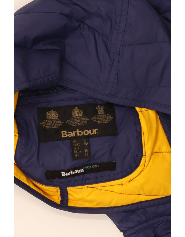 Barbour Γυναικείο μπουφάν με κουκούλα UK 12 Medium Navy Blue