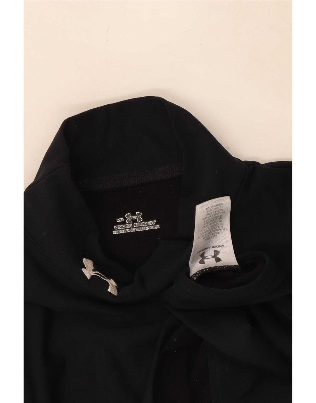 Under Armour Ανδρικό μακρυμάνικο μεσαίο μαύρο νάιλον