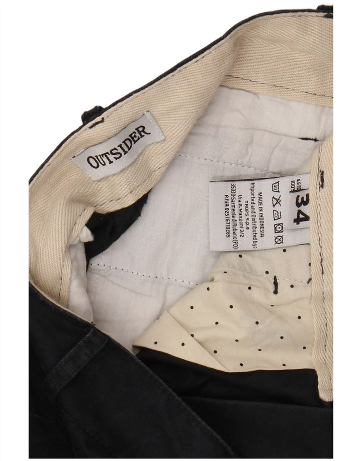 Ανδρικό σορτς Cargo OUTSIDER W34 Μεγάλο Βαμβακερό Navy Blue