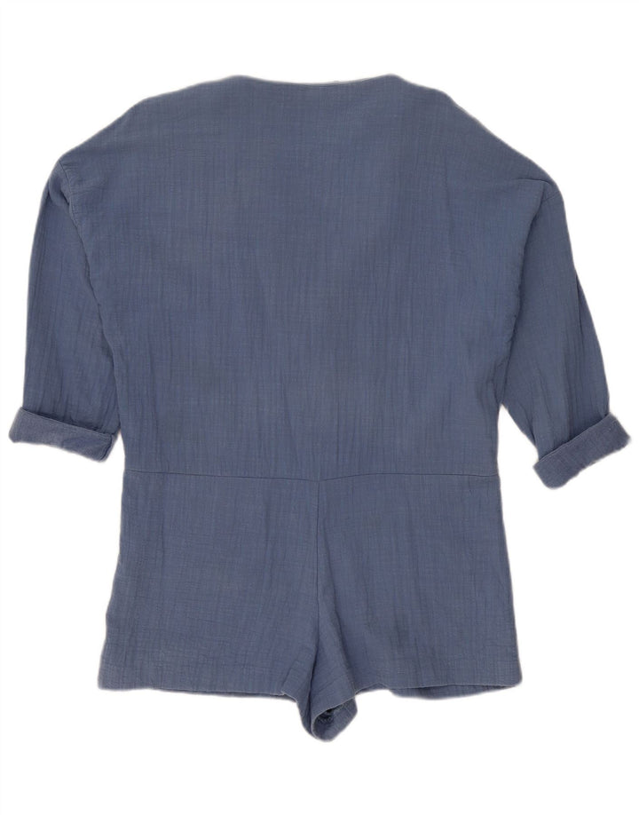 Zara Γυναικείο Playsuit UK 10 Small Blue