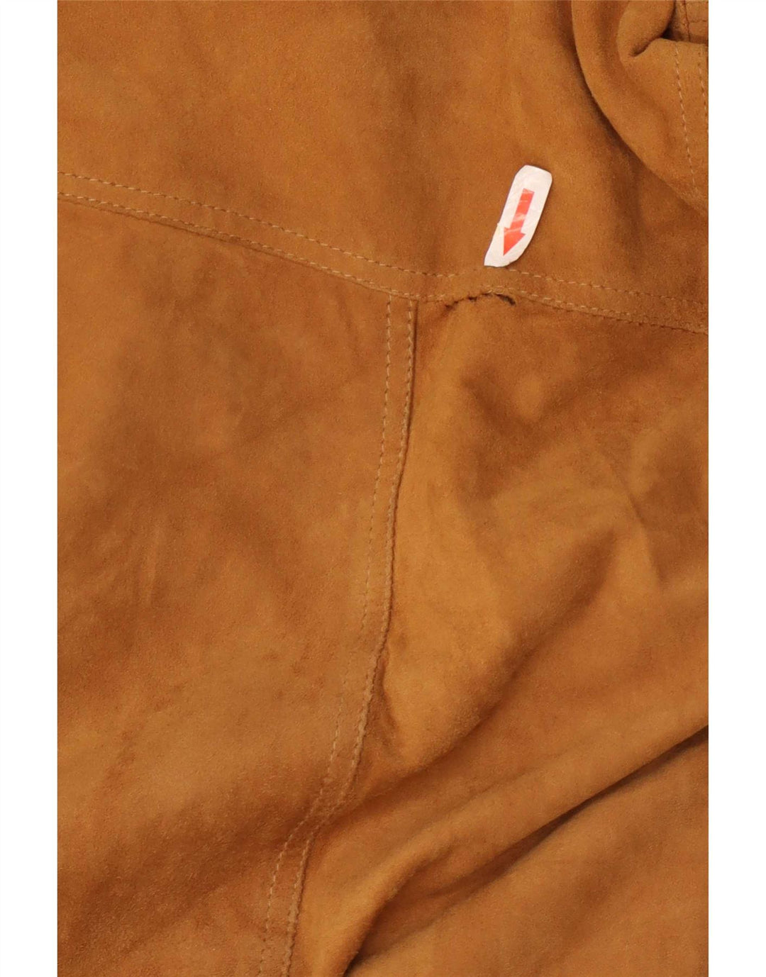 Vintage Ανδρικό Suede Bomber Jacket IT 62 6XL Καφέ Δερμάτινο
