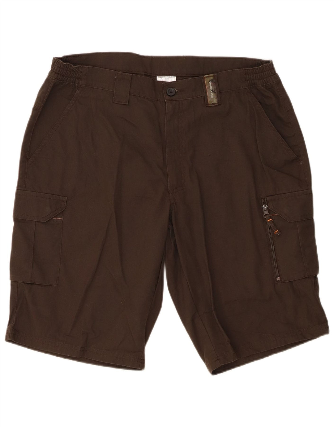 Ανδρικό σορτς Cargo Decathlon XL W38 καφέ πολυεστέρας