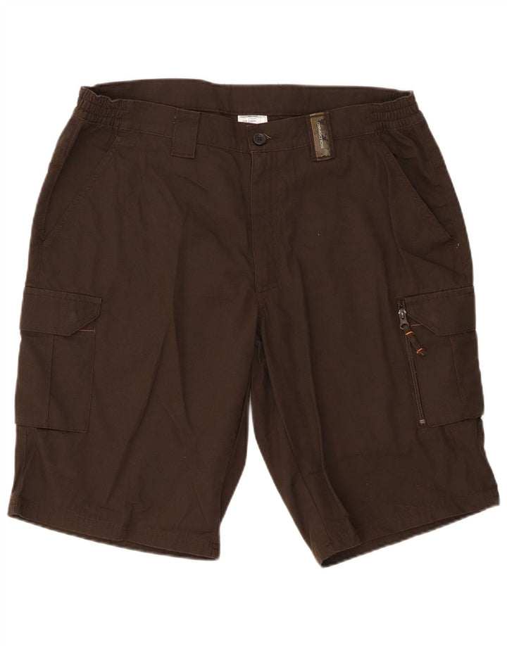 Ανδρικό σορτς Cargo Decathlon XL W38 καφέ πολυεστέρας