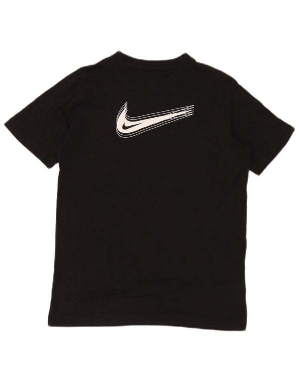 Μπλουζάκι Nike Boys Standard Fit Graphic T-shirt 13-14 ετών XL μαύρο βαμβακερό