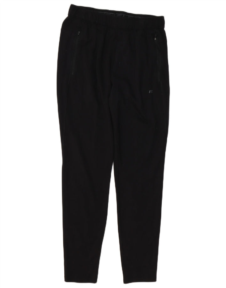 Ανδρική αθλητική φόρμα RUSSELL ATHLETIC Παντελόνι Joggers Medium Black Rayon