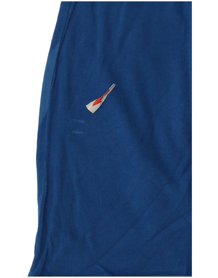 Ανδρικό γραφικό T-Shirt North Sails Top μεγάλο μπλε βαμβακερό
