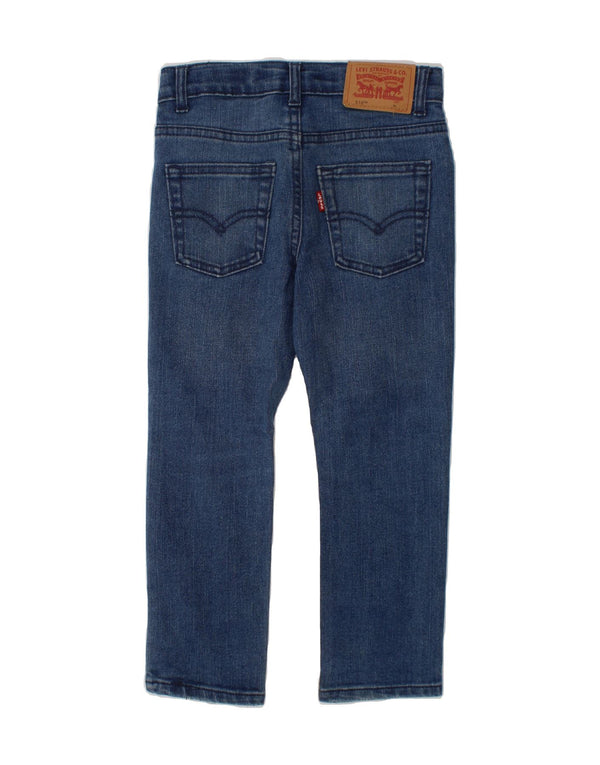 LEVI'S Boys 510 Skinny Jeans 3-4 Years W22 L16 Blue Cotton