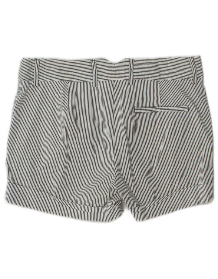 Zara Γυναικείο Σορτς Chino Small W27 Λευκή ρίγα
