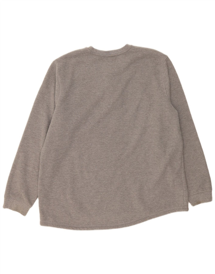 Ανδρικό φούτερ Lee Regular Fit Jumper 2XL Γκρι βαμβακερό