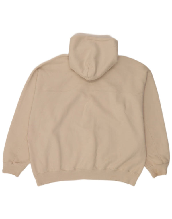 Abercrombie & Fitch Ανδρικά Hoodie Jumper XL Beige Cotton