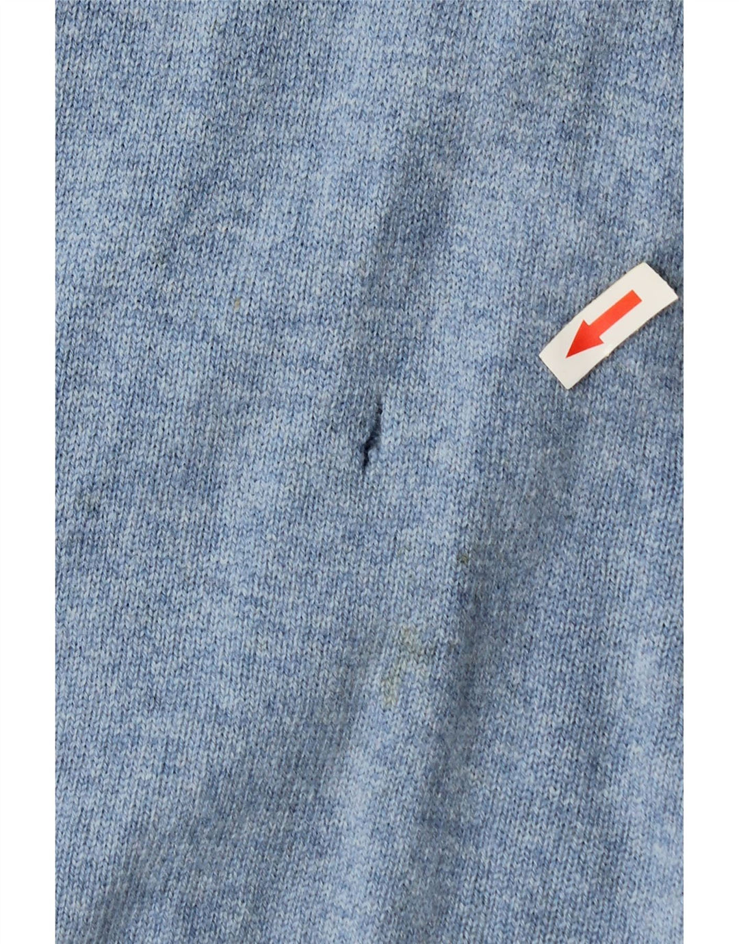 Ανδρικό πουλόβερ Marks & Spencer Blue Harbor με λαιμόκοψη με λαιμόκοψη με μεγάλο μπλε φλύκταινα