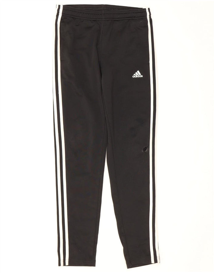 Παντελόνι αθλητικής φόρμας Adidas Boys 11-12 ετών Μαύρο Πολυεστέρα