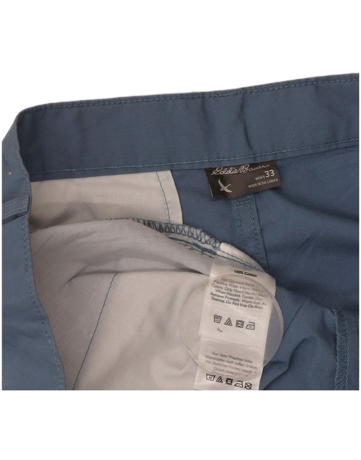 Ανδρικό σορτς Chino Eddie Bauer W33, μεσαίο μπλε βαμβακερό