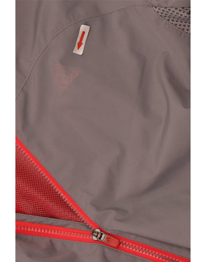 Γυναικεία αθλητική φόρμα Adidas Top Jacket UK 16 Large Grey Colourblock Polyester