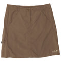 JACK WOLFSKIN Γυναικεία Mini Cargo Φούστα UK 14/16 Μεγάλη W34 Γκρι Πολυαμίδη
