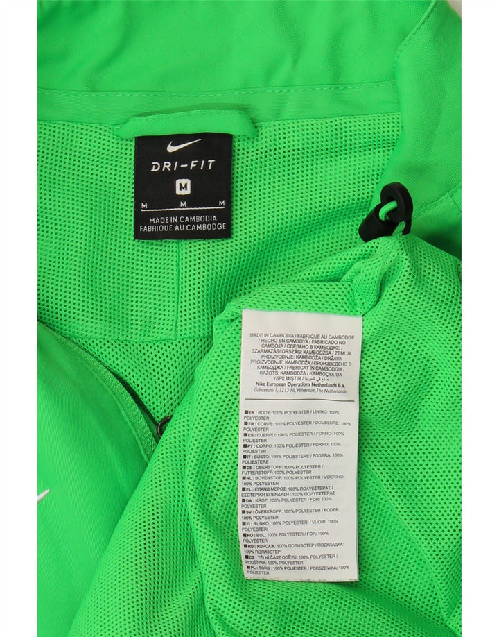 Ανδρική φόρμα Nike Dri Fit Μπουφάν μεσαίου πράσινου χρώματος πολυεστέρας