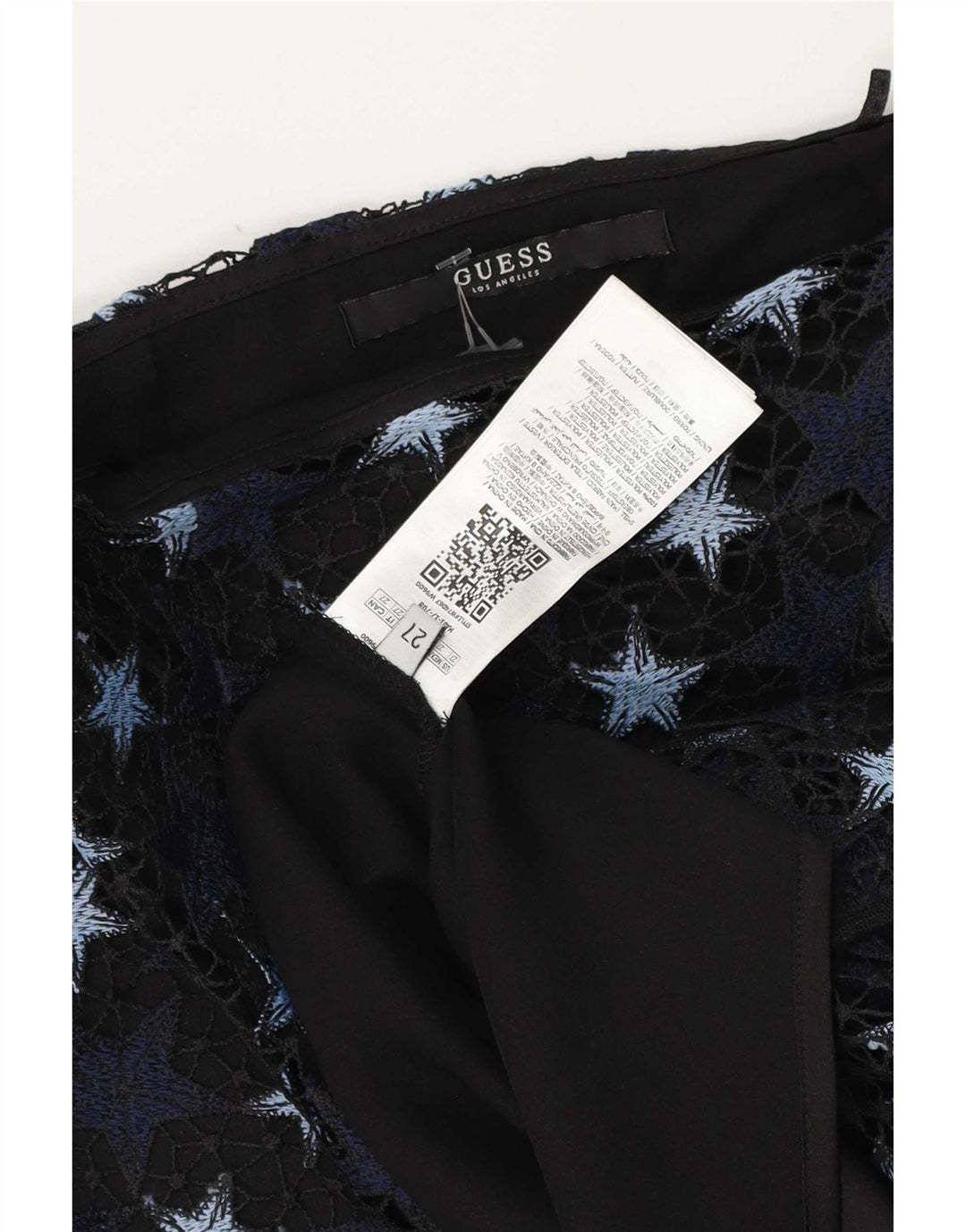 Guess Γυναικεία Pencil Φούστα W27 Small Navy Blue Polyester