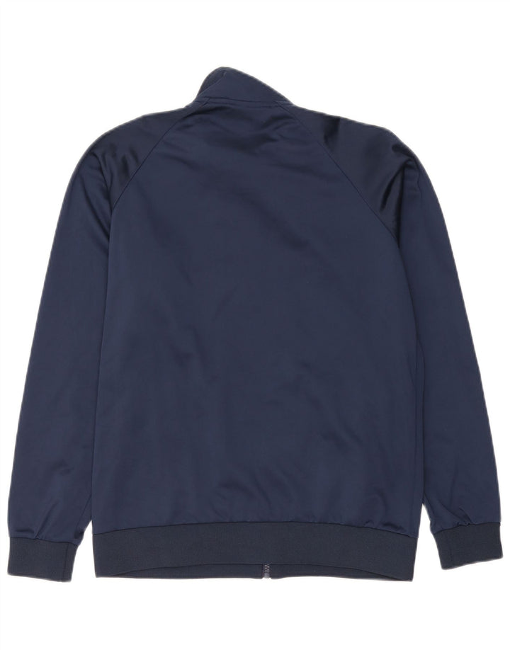 Ανδρική φόρμα Asics Top Jacket Μικρό Navy Blue Polyester