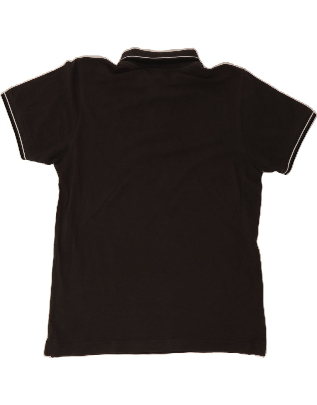 LOTTO Mens Polo Shirt XL Black Vintage Lotto and Second-Hand Lotto from Messina Hembry 