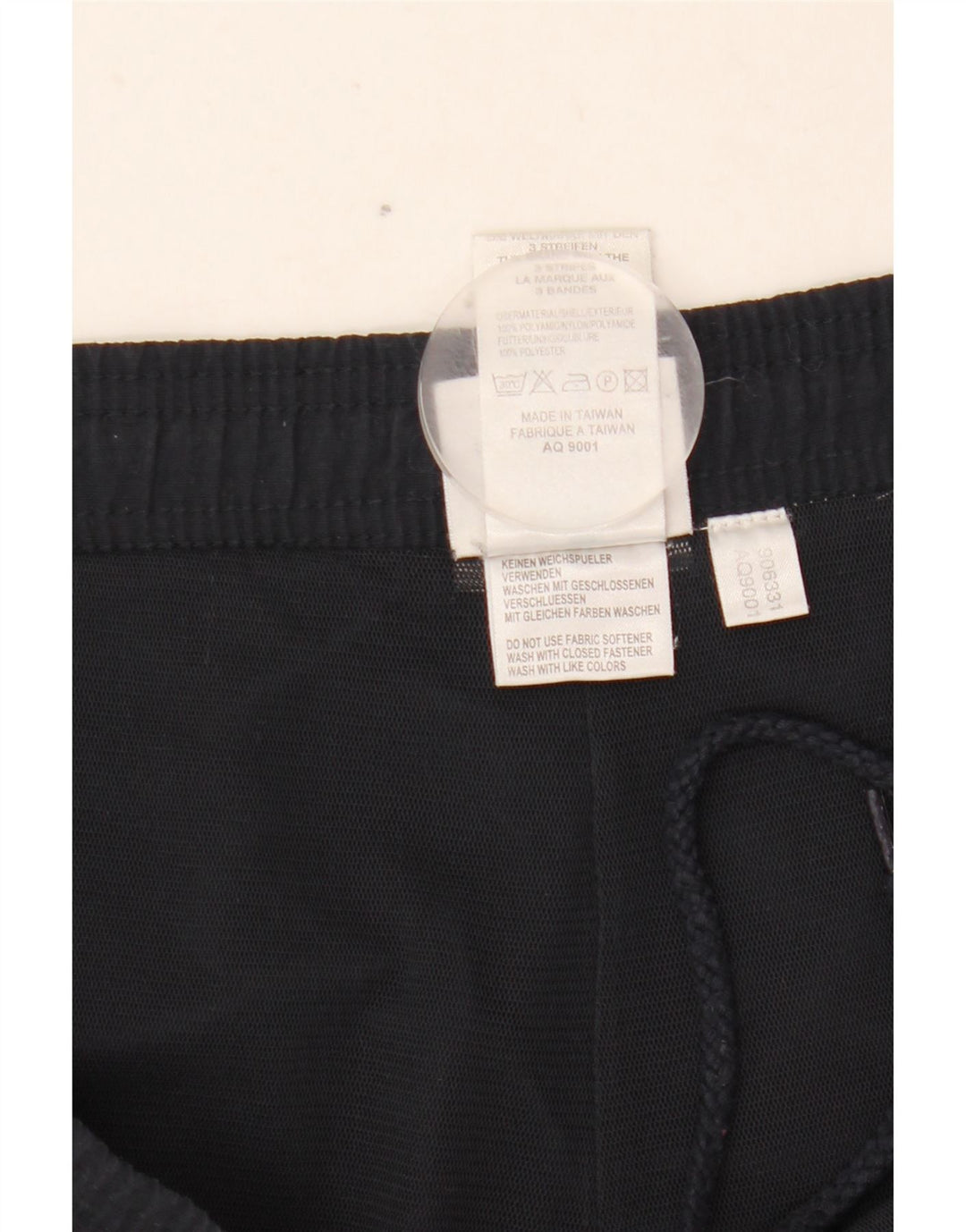 Ανδρική φόρμα Adidas Παντελόνι XL Navy Blue ριγέ πολυεστέρα