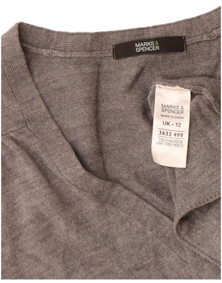Γυναικεία ζακέτα Marks & Spencer UK 12 Ακρυλικό μεσαίου γκρι