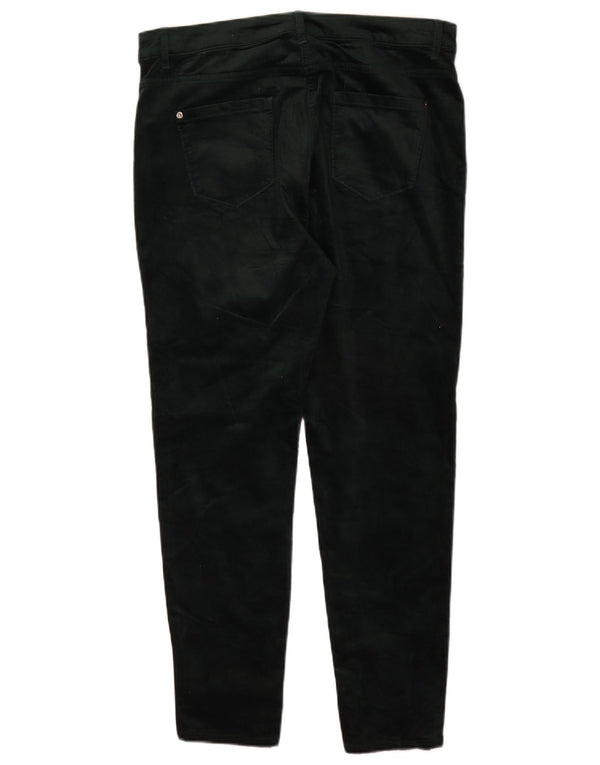 Marks & Spencer Γυναικεία Slim Casual Παντελόνια UK 14 Large W32 L29 Green