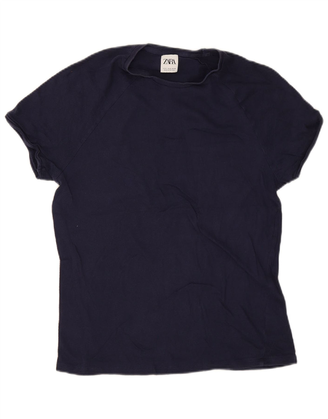 Zara Ανδρικό T-Shirt Top Small Navy Blue