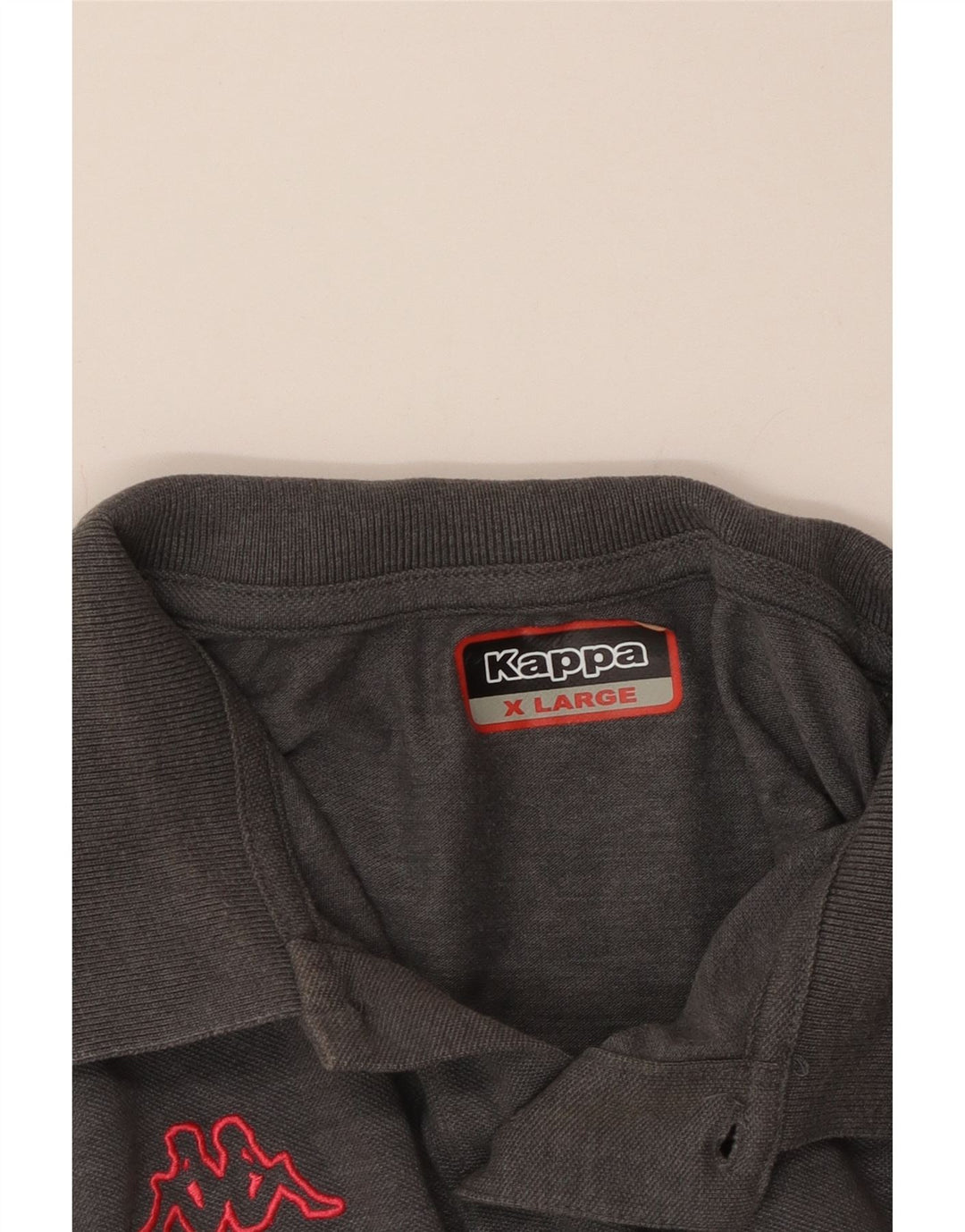 Ανδρικό μπλουζάκι πόλο KAPPA XL Γκρι