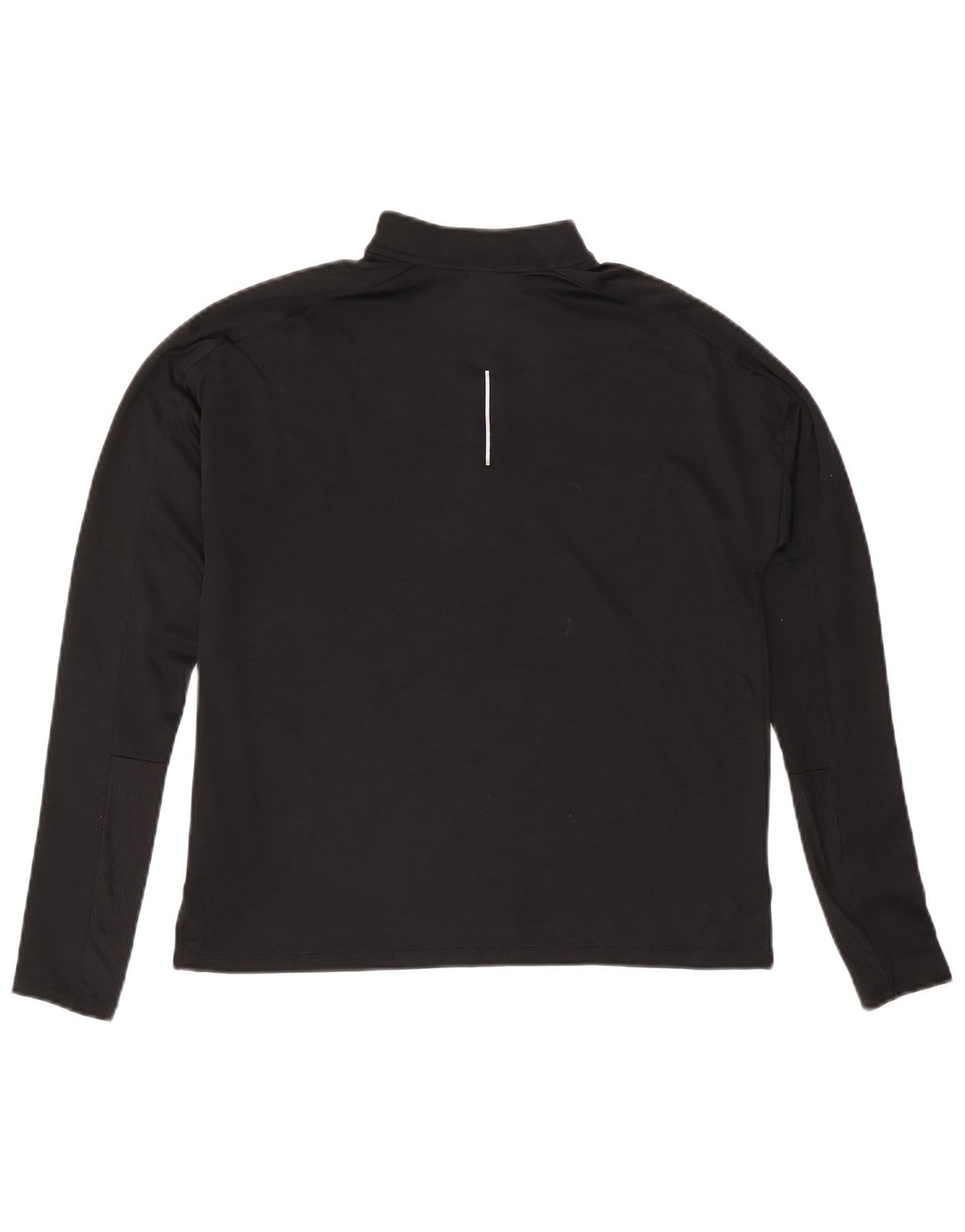 Γυναικεία NIKE φόρμα πουλόβερ με φερμουάρ Dri Fit Top UK 14 Medium Black