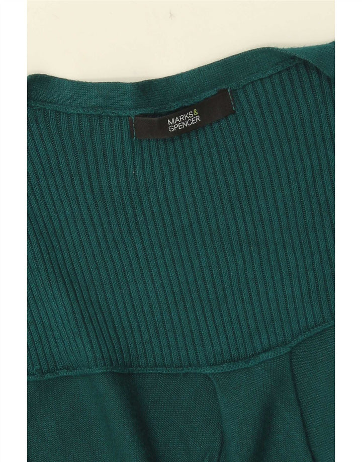 Marks & Spencer Γυναικείο Αμάνικο πουλόβερ UK 12 Medium Green