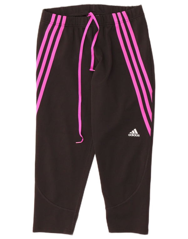 Γυναικεία αθλητική φόρμα Adidas Crop UK 12/14 Medium Black Polyester