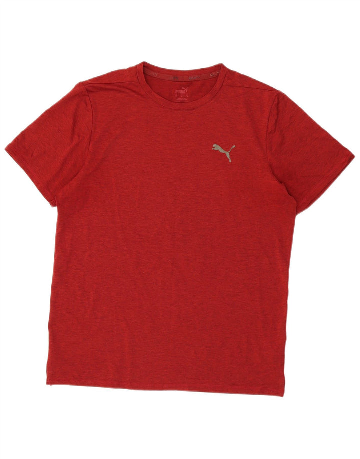 Ανδρικό T-Shirt Puma Τοπ μεσαίο κόκκινο πολυεστέρα