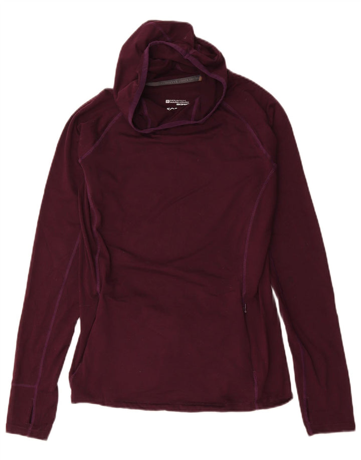 Mountain Warehouse Γυναικείο IsoCool Top μακρυμάνικο UK 12 Medium Burgundy