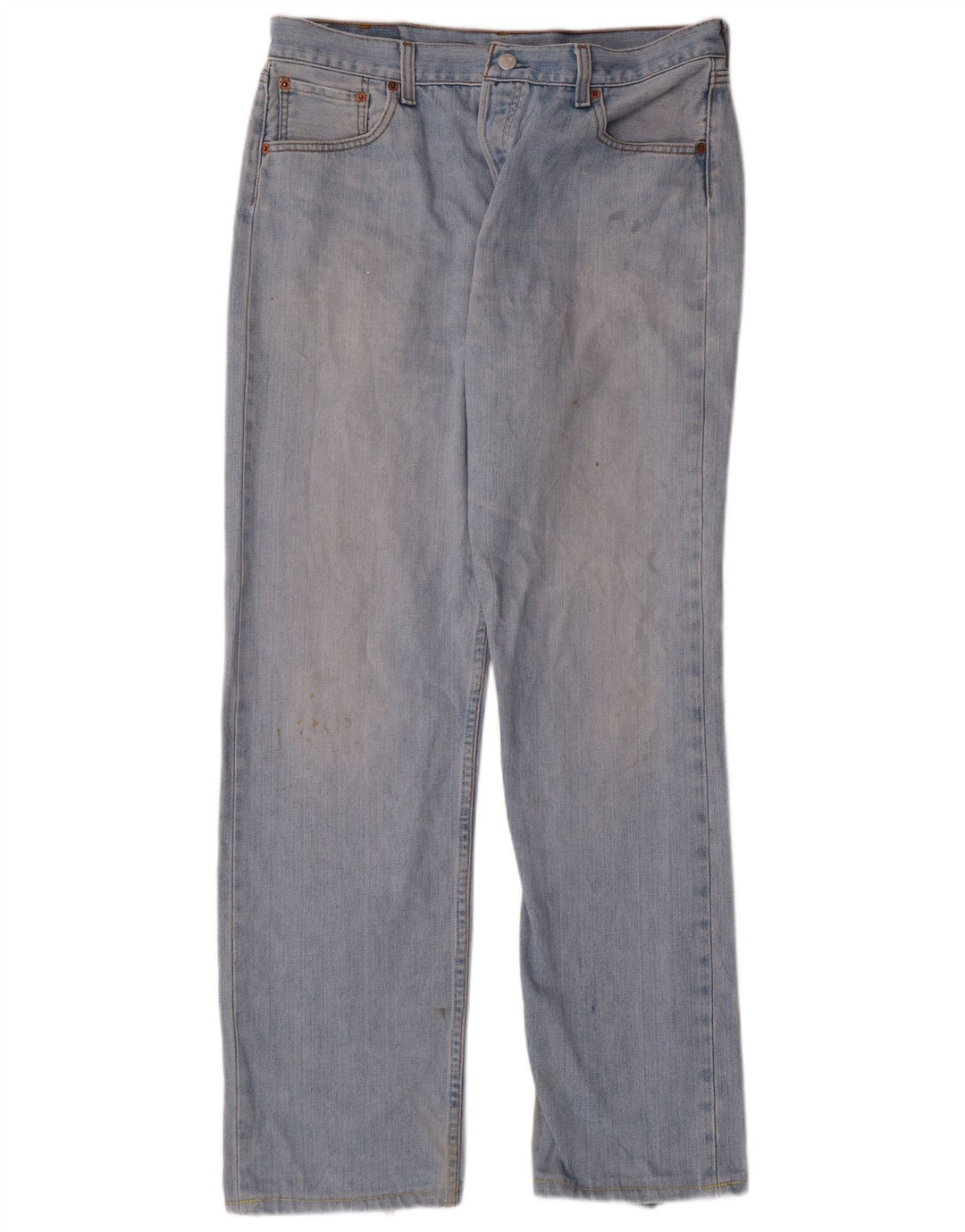 LEVI'S Ανδρικό τζιν 501 ίσιο W36 L31 Μπλε βαμβακερό