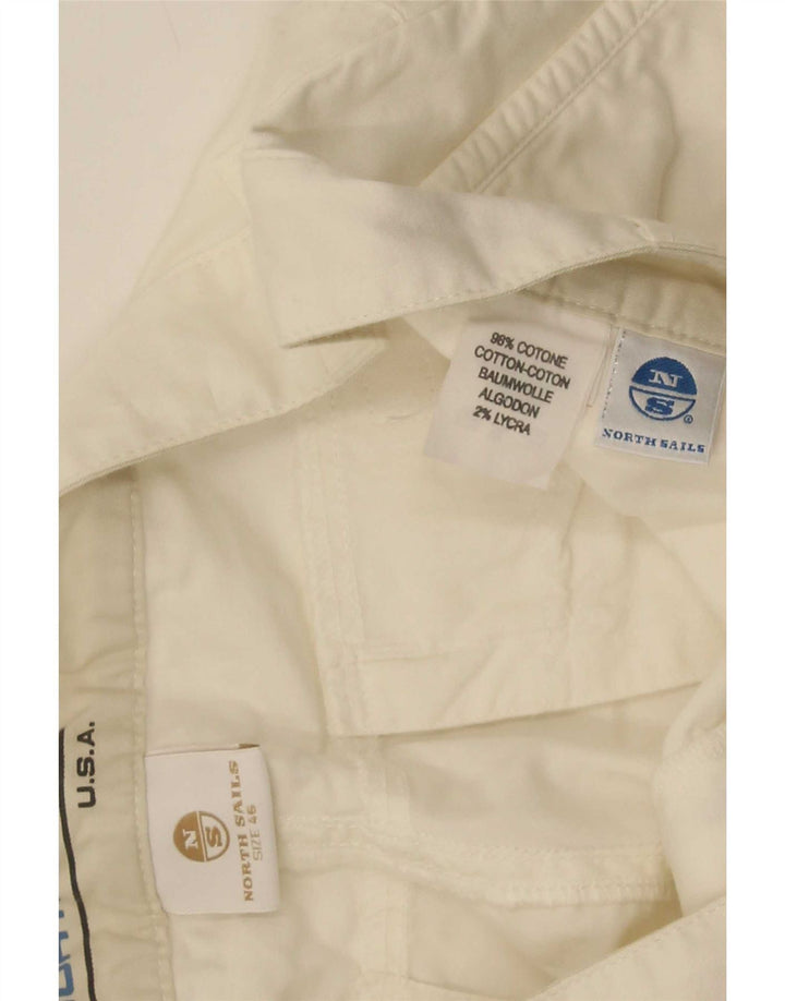 North Sails Γυναικεία IT 46 Large W36 από λευκό βαμβακερό
